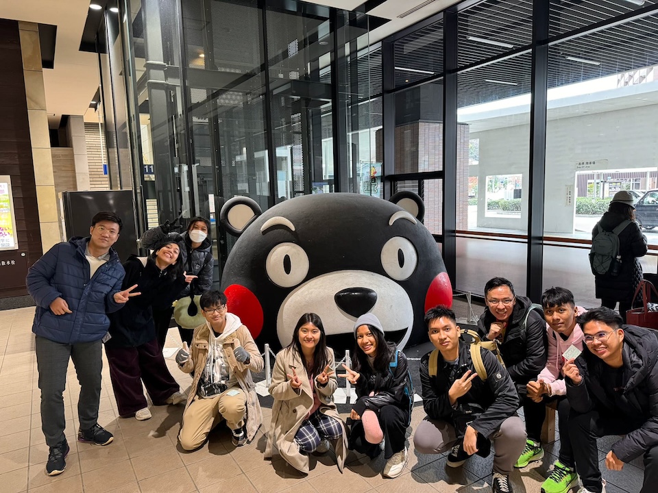 国際交流の様子